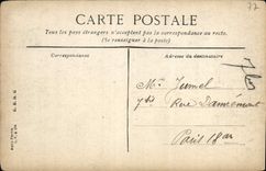 VINTAGE POSTCARD Fontainebleau the Palate La Chapelle St Saturnin