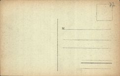 VINTAGE POSTCARD Palate De Fontainebleau English Garden Alley De Sally