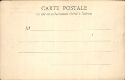 VINTAGE POSTCARD Drill De Fontainebleau the Rock Which Cries