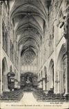 VINTAGE POSTCARD Brie Count Interior Robert Of the Church