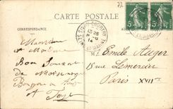 VINTAGE POSTCARD Blandy Tours the Keep