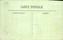 CPA Fontainebleau Facade Sur La Cour Des Adieux