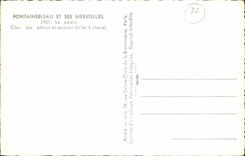 MODERN CARD Fontainebleau and Its Wonders the Palate Court of the Good-byes And Staircase Of the Horseshoe