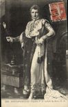 CPA Fontainebleau Napoleon 1er en costume de sacre 