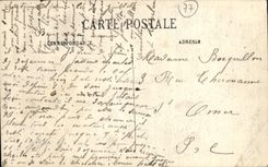 VINTAGE POSTCARD Fontainebleau Napoleon 1st in costume of sacring