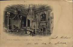 CPA Palais De Fontainebleau La Salle Du Trone