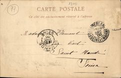 CPA Palais De Fontainebleau La Salle Du Trone