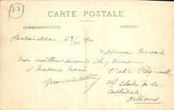 VINTAGE POSTCARD Palate De Fontainebleau Terrace Of the Pond and museum Chinese