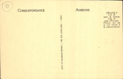 CPA Fontainebleau La Foret Franchard La Roche Qui Pleure