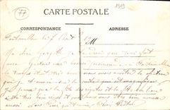 VINTAGE POSTCARD Palate De Fontainebleau the Grid Of Honor