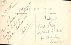 CPA Souvenir De Fontainebleau