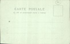 VINTAGE POSTCARD Fontainebleau the Palate Detail Of the Platform Of the Vault