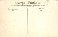 VINTAGE POSTCARD Palais De Fontainebleau Carries Vault Weapons of France and Medicis by Germain Pilon