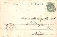 VINTAGE POSTCARD Castle De Noyens close Bray On the Seine