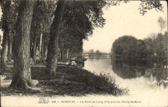 VINTAGE POSTCARD Nemours edges Of Loing