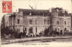 VINTAGE POSTCARD Lizy On Ourcq the Old Castle