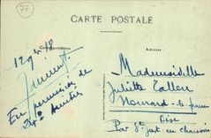 VINTAGE POSTCARD Lizy On Ourcq the Old Castle