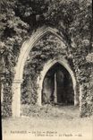 VINTAGE POSTCARD Dammarie the Lilies Ruins of the Abbey of the Lily La Chapelle