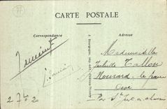 VINTAGE POSTCARD Lizy On Ourcq Chatrau Of the Case