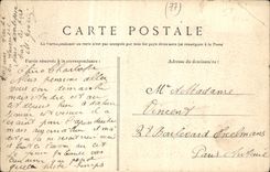 VINTAGE POSTCARD Bray On the Seine View Of the Seine