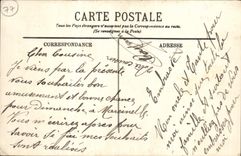 VINTAGE POSTCARD Moret the Mill And the Church