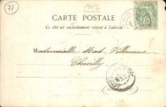 VINTAGE POSTCARD Surroundings De Nemours View of Bagneaux