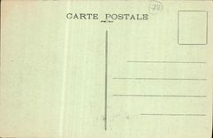 VINTAGE POSTCARD Chevreuse Castle Of the Madeleine Main entrance And Dependences