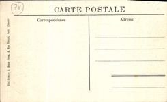 CPA Marly Le Roi Panneau De La Mairie Representant Le village et une rentree