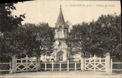 CPA Verneuil Chateau Des Groues