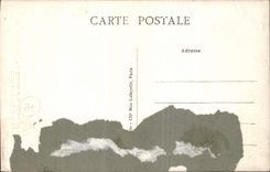 VINTAGE POSTCARD Triel on the Seine Street Galande And the Vault