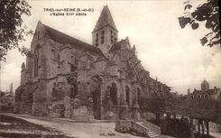 CPA Triel Sur Seine L'Eglise