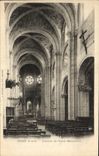 CPA Poissy Interieur De l'Eglise Notre dame