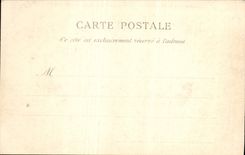 VINTAGE POSTCARD Poissy Interior Of the Church Our lady