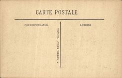 VINTAGE POSTCARD Versailles Basin De Latone And the Castle