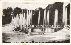 CPA Les Grandes Eaux Au Bassin De Neptune