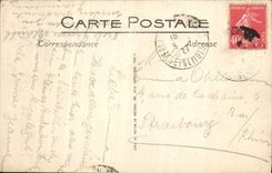 VINTAGE POSTCARD Palate Of Interior Versailles of Chavelle