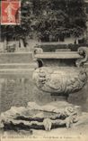 VINTAGE POSTCARD Versailles the Park Vase of the Basin of Neptune