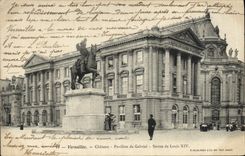 VINTAGE POSTCARD Versailles Castle House De Gabriel Rules Of Louis XIV