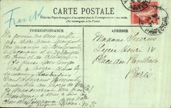 VINTAGE POSTCARD Versailles Small Trianon the Hamlet Of Marie Antoinette dairy and the tower of Malborough