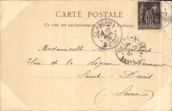 VINTAGE POSTCARD Park Of Small Trianon the farm