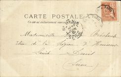 Parque de la POSTAL de la VENDIMIA de Trianon grande el aparador del agua