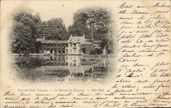 VINTAGE POSTCARD Park Of Large Trianon the House Of the Lord