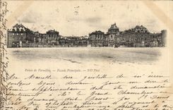 VINTAGE POSTCARD Park Of Versailles Principal Frontage