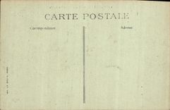 POSTAL Versalles de la VENDIMIA la alfombra verde el paladar