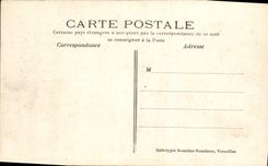 POSTAL Versalles Musee de la VENDIMIA de los ajustes de los perfiles aerodinámicos con el cuerpo que es utilizado para las recepciones de los sovereigns extranjeros