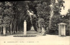 CPA Rambouillet Le Parc Le Quinconce