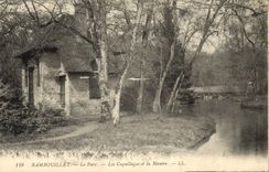 CPA Rambouillet Le Parc Les Coquillages et la riviere