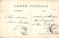 CPA Rambouillet Le Chateau Vu Des Canaux