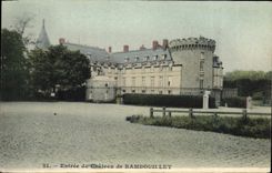 CPA Entree Du Chateau de Rambouillet