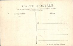 CPA Entree Du Chateau de Rambouillet